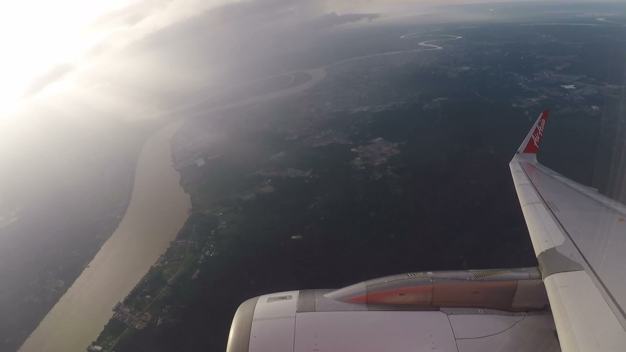 FULL FLIGHT | Terminal to Terminal A320neo | AirAsia AK6461: Sibu SBW ✈ Kuching Int'l KCH | 25Dec21'