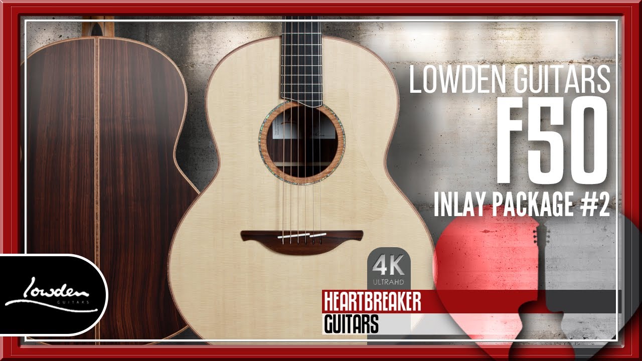 Lowden Guitars - F50 Sitka Spruce / Indian Rosewood | 4K Video