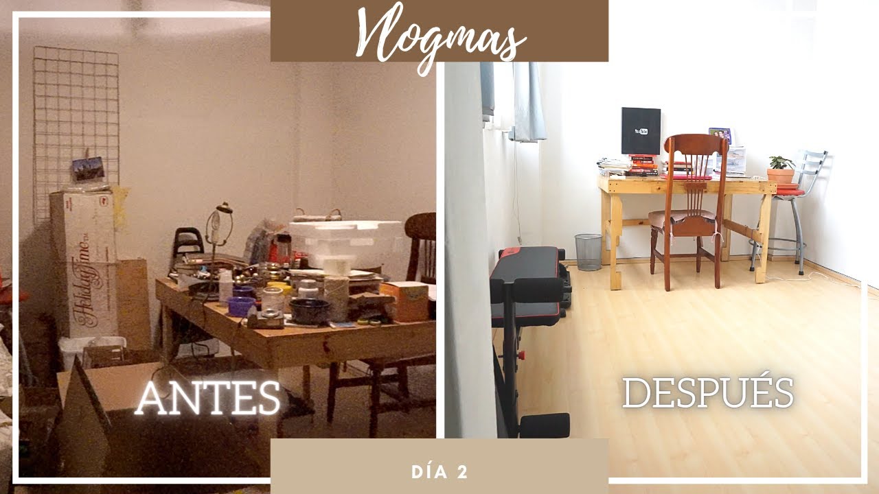 🤶 Estudio Makeover + Tips de Organización! #Vlogmas2020 día 2