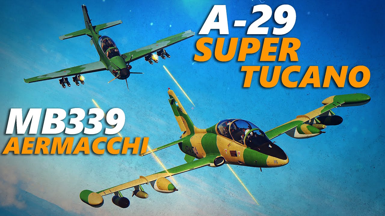 Воздушный бой A-29 Super Tucano против MB-339 Aermacchi | Цифровой боевой симулятор | ДКС |