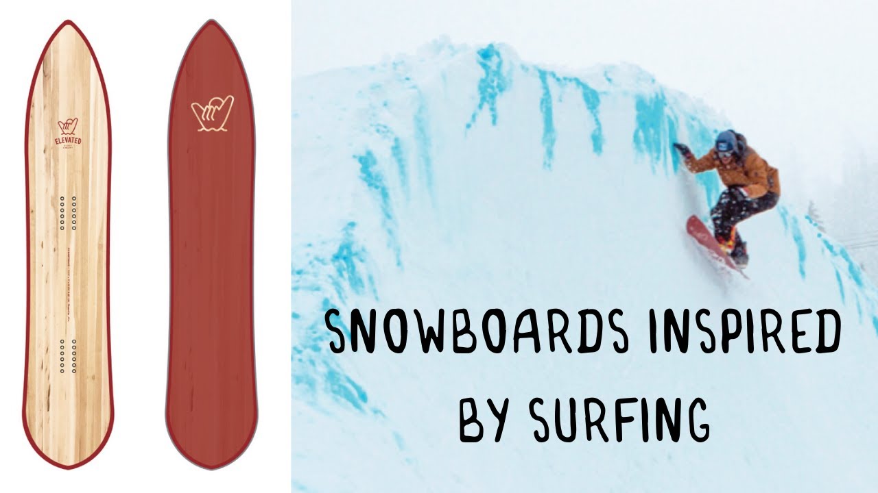 5'0 Shortboard - Snowboards Inspired by Surfing