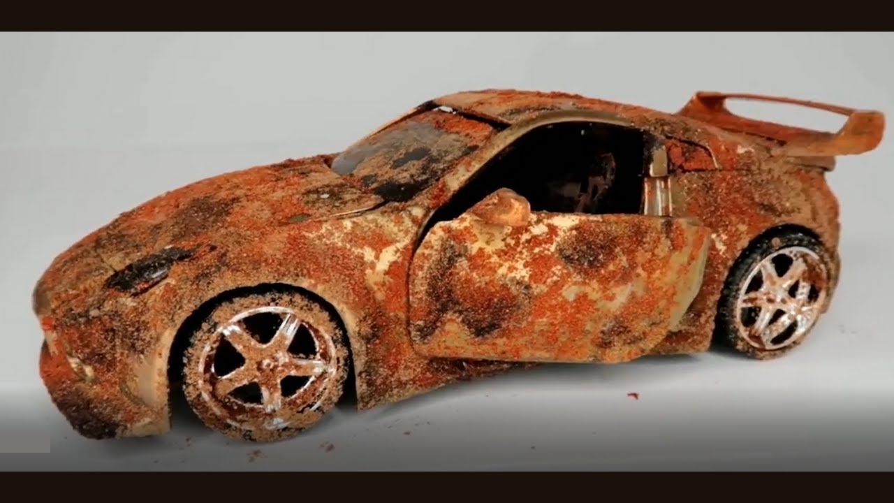 Restaura&ccedil;&atilde;o e Personaliza&ccedil;&atilde;o da Miniatura do Nissan 350Z  Deu Certo?