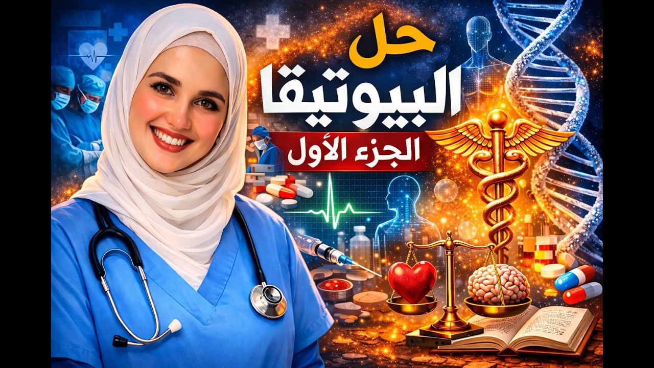حل البيوتيقا الجزء الأول|موضوع تاني فلسفة أولي ثانوي| ترم تاني|رؤية فلسفة للأخلاق البيولوجية والطبية