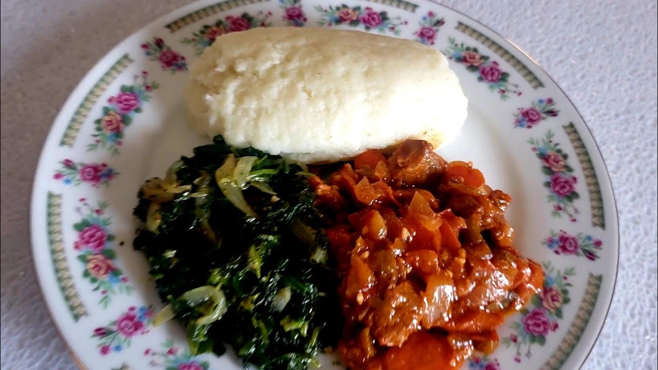 How to Cook Mealie Pap - Phaleche Recipe (Botswana Recipe)