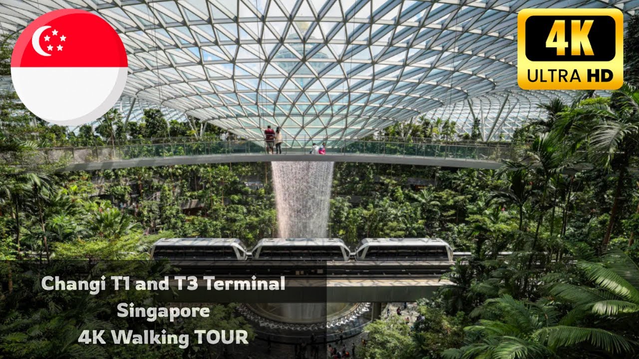 🇸🇬The Best Airport in the world | Changi T1 and T3 terminal