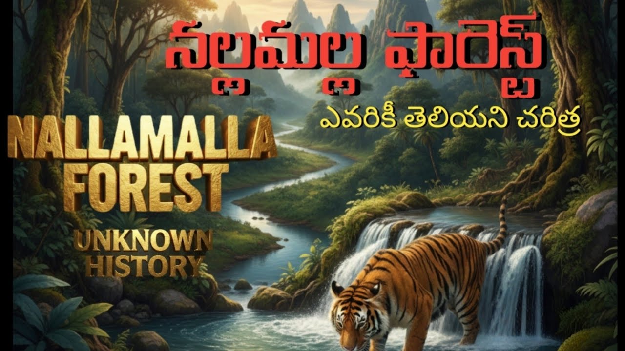 నల్లమల్ల ఫారెస్ట్ హిస్టరీ||nallamalla Forest||untold story||forest life||Bio diversity||tiger zone 