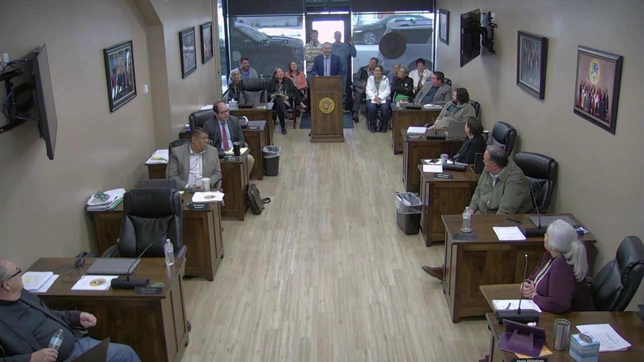 Osage Nation Congress 7th Special Session  | Natural Resources Committee Meeting 3/16/26 Part 1