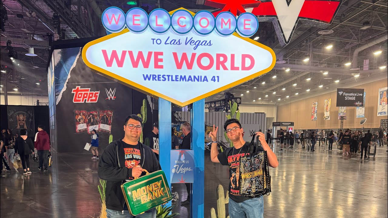 WWE WORLD 2025 DAY 1 LAS VEGAS
