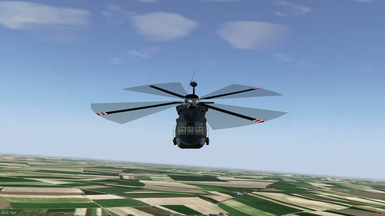 FlightGear 2020.4.0 sur Linux Mageia, La Champagne 2026 03 14 14 57 15