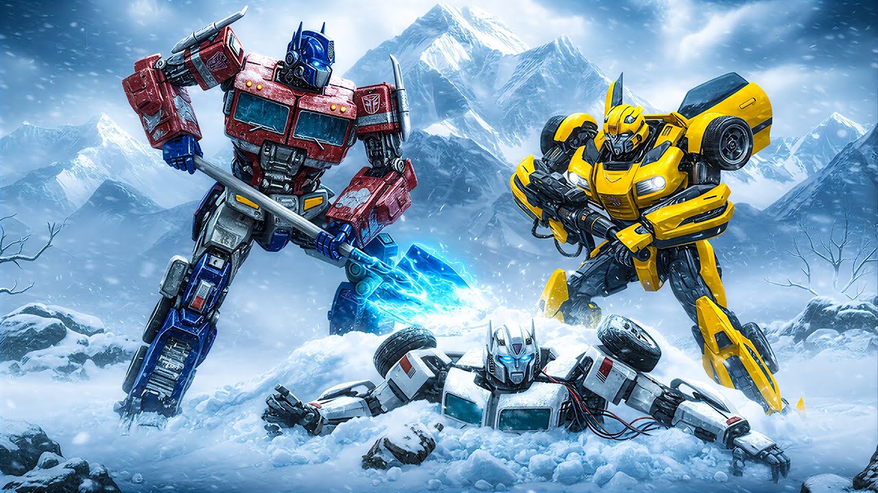 Optimus and Bumblebee Battle a Himalayan Blizzard to Rescue Ratchet Buried Alive Beneath the Snow!!!