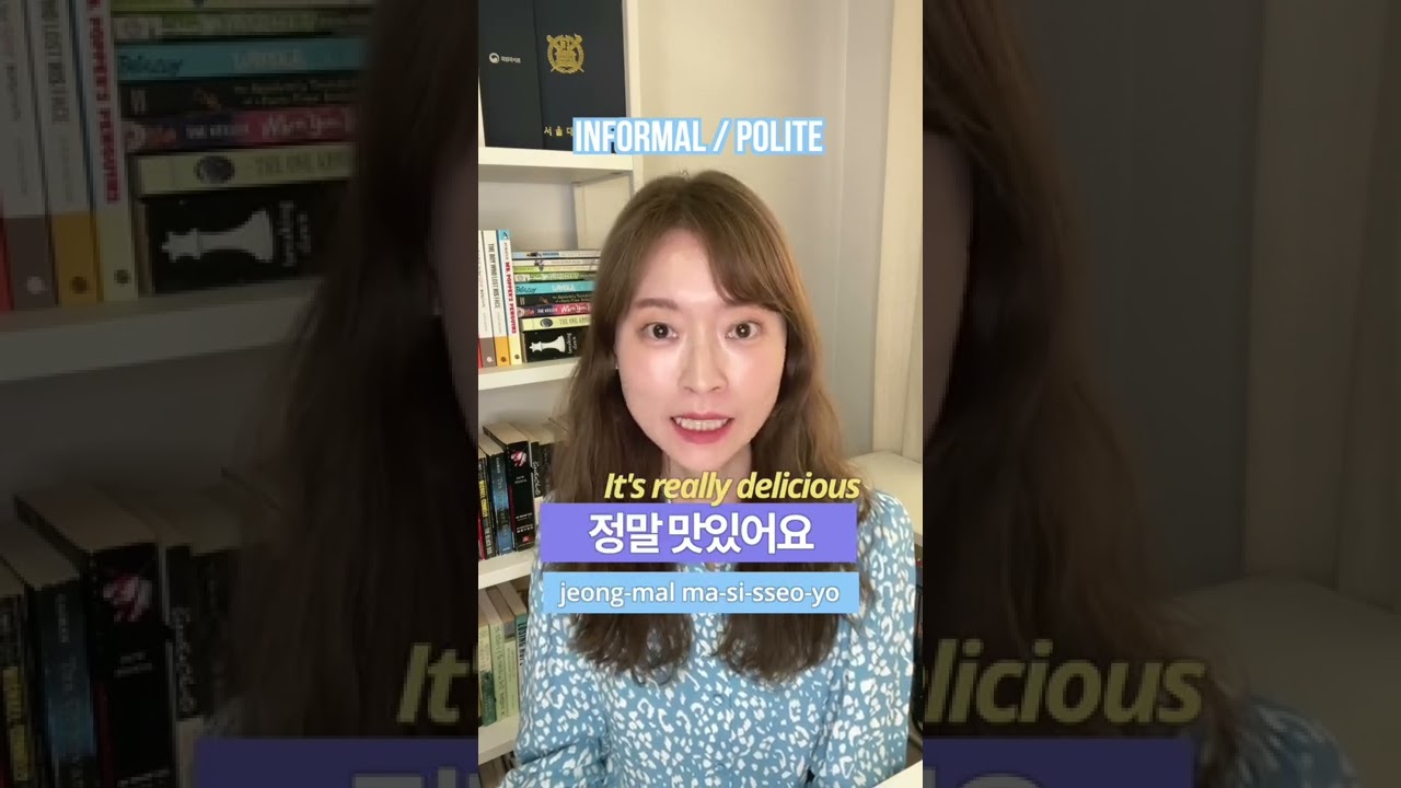Yummy 😋  in Korean! #LearnKorean #KoreanVocabulary