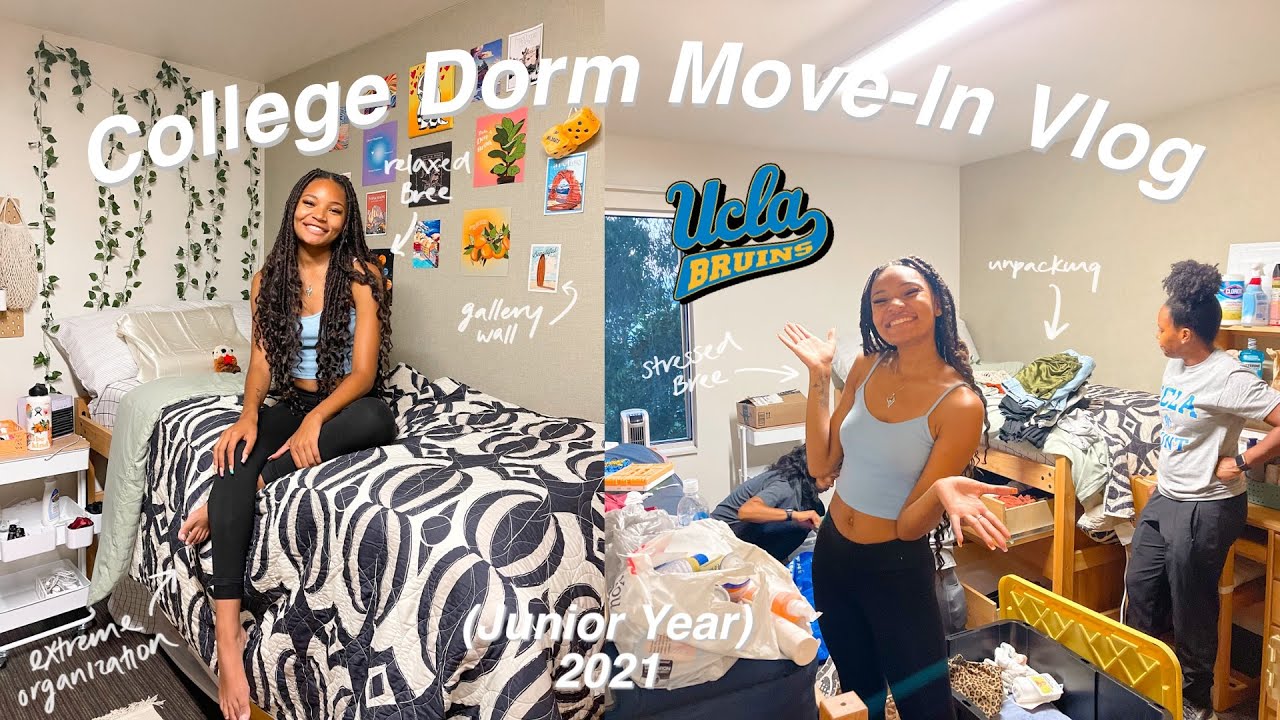 College Dorm Move-In Vlog 2021 | UCLA Transfer Student