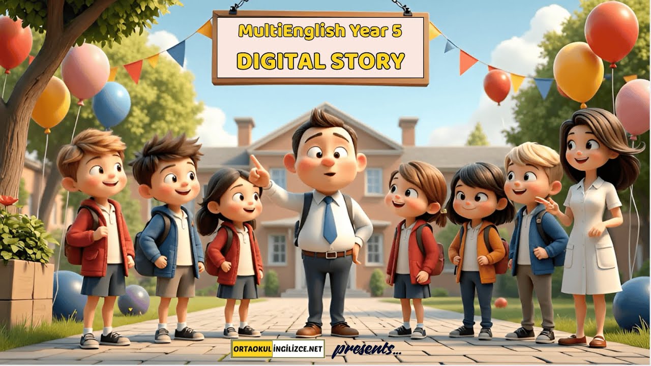 5. Sınıf &Ccedil;oklu Yabancı Dil (MultiEnglish) Theme 1 Digital Story