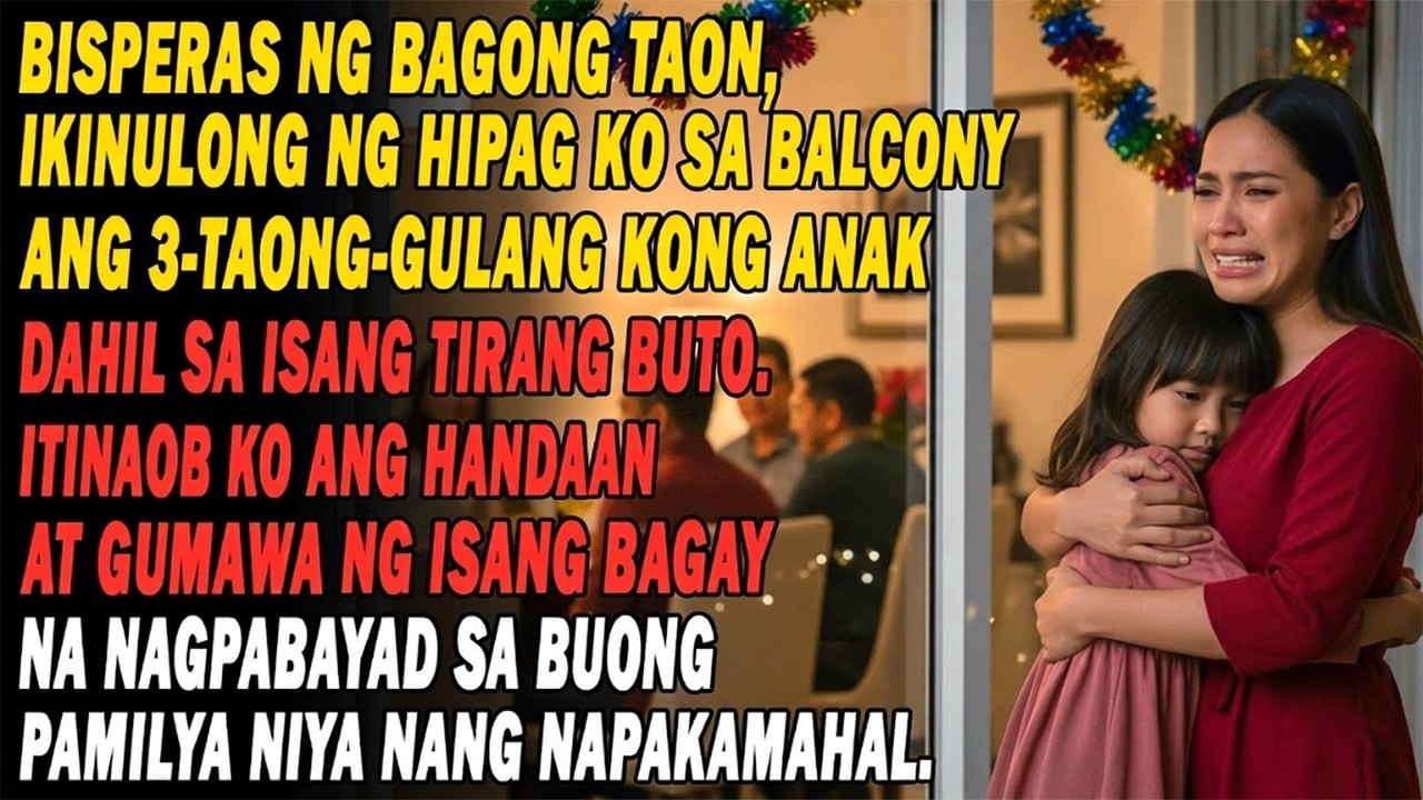 Bagong Taon, Kinulong Ng Hipag Ko Sa Labas Ang Anak Ko Dahil Sa Tirang Buto. Itinaob Ko Ang Mesa!!!