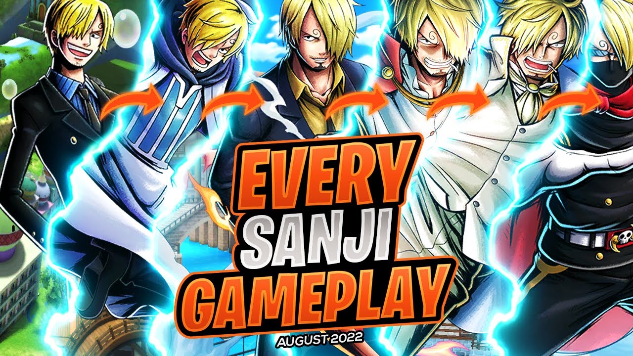 Every Sanji Gameplay (August 2022) | One Piece Bounty Rush