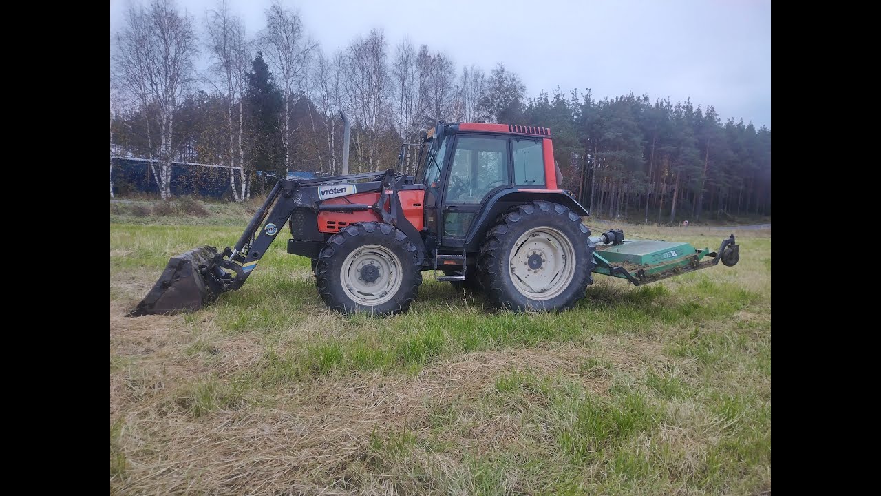 Vreten F16 etukuormaajan siirtoasennus Valtra 6300 faceliftiin