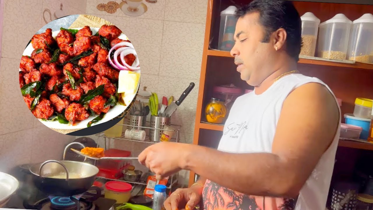 Mama செஞ்ச சிக்கன் 65 semma taste l chicken 65 l mama with babyma