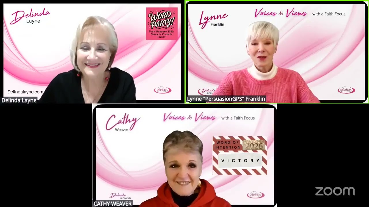 Why a Word? Sharing your WORD of Intention for 2026 with Cathy Weaver and Lynne Franklin