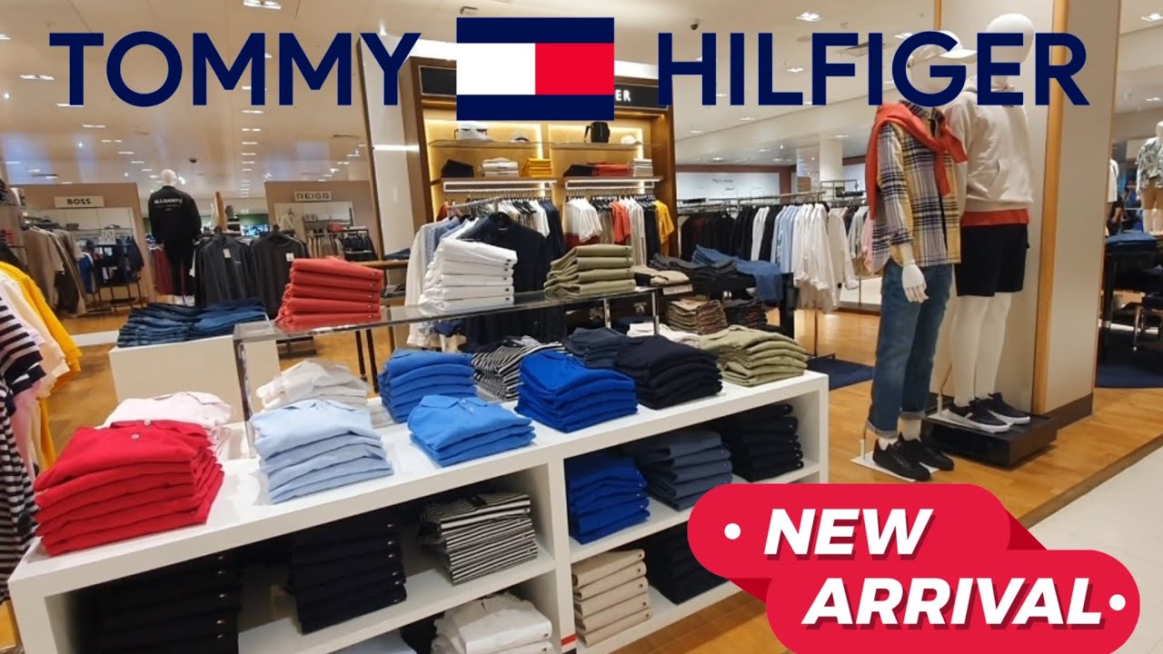 LATEST TOMMY HILFIGER MENS LUXURY WEAR  TOMMY JEANS 2024 SPRING NEW COLLECTION AUGUST 24