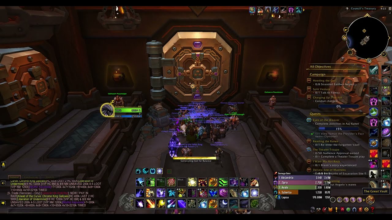 First GREAT VAULT for SEASON 2 8x10 M+ so BAD reward World of Warcraft