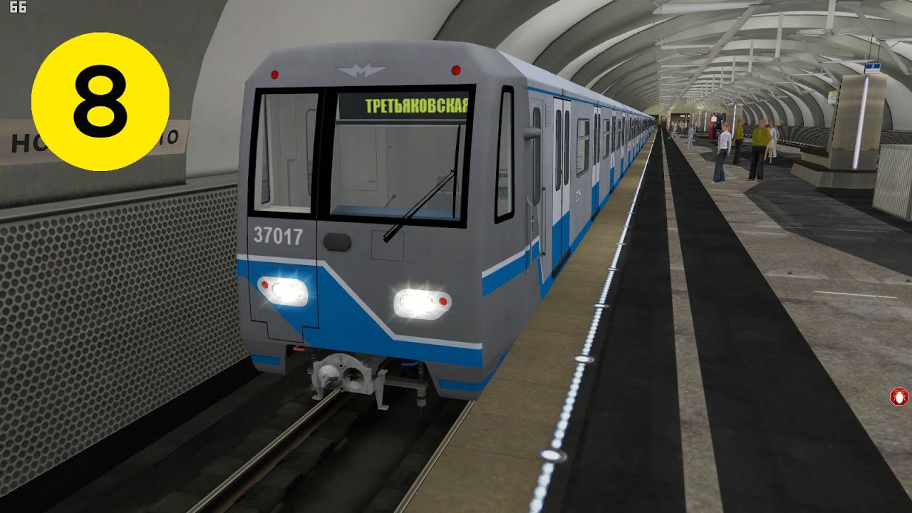 Калининская линия ММ в Trainz 12 и новая версия 