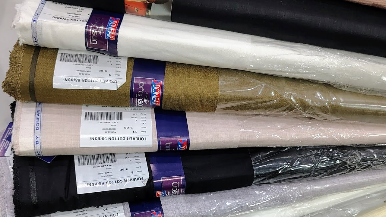 Madina💯 pure giza cotton fabric madina wholesale market hyd and siyaram Raymond cloth material