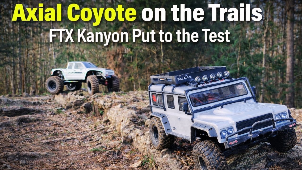 Axial Coyote on the Trails | FTX Kanyon Put to the Test