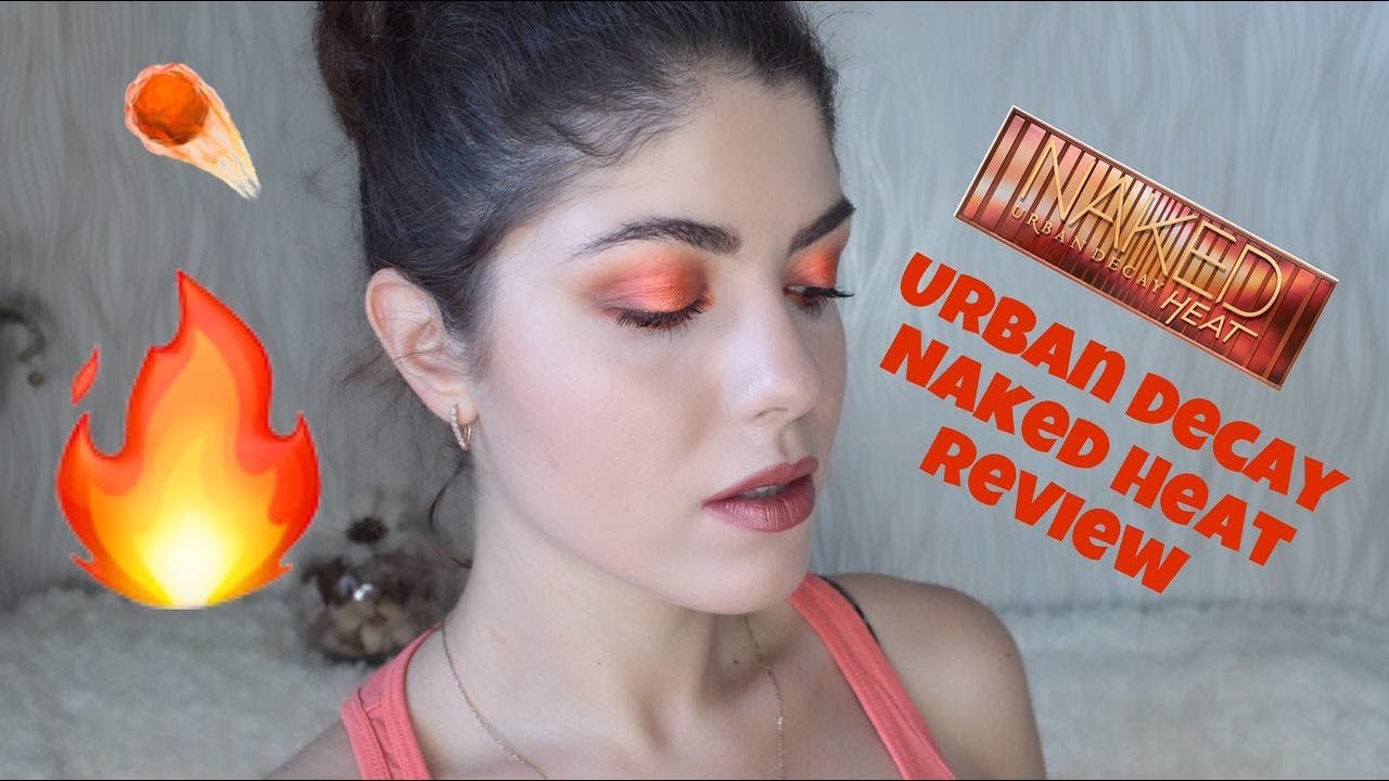 ОБЗОР ПАЛЕТКИ Urban Decay Naked Heat + МАКИЯЖ