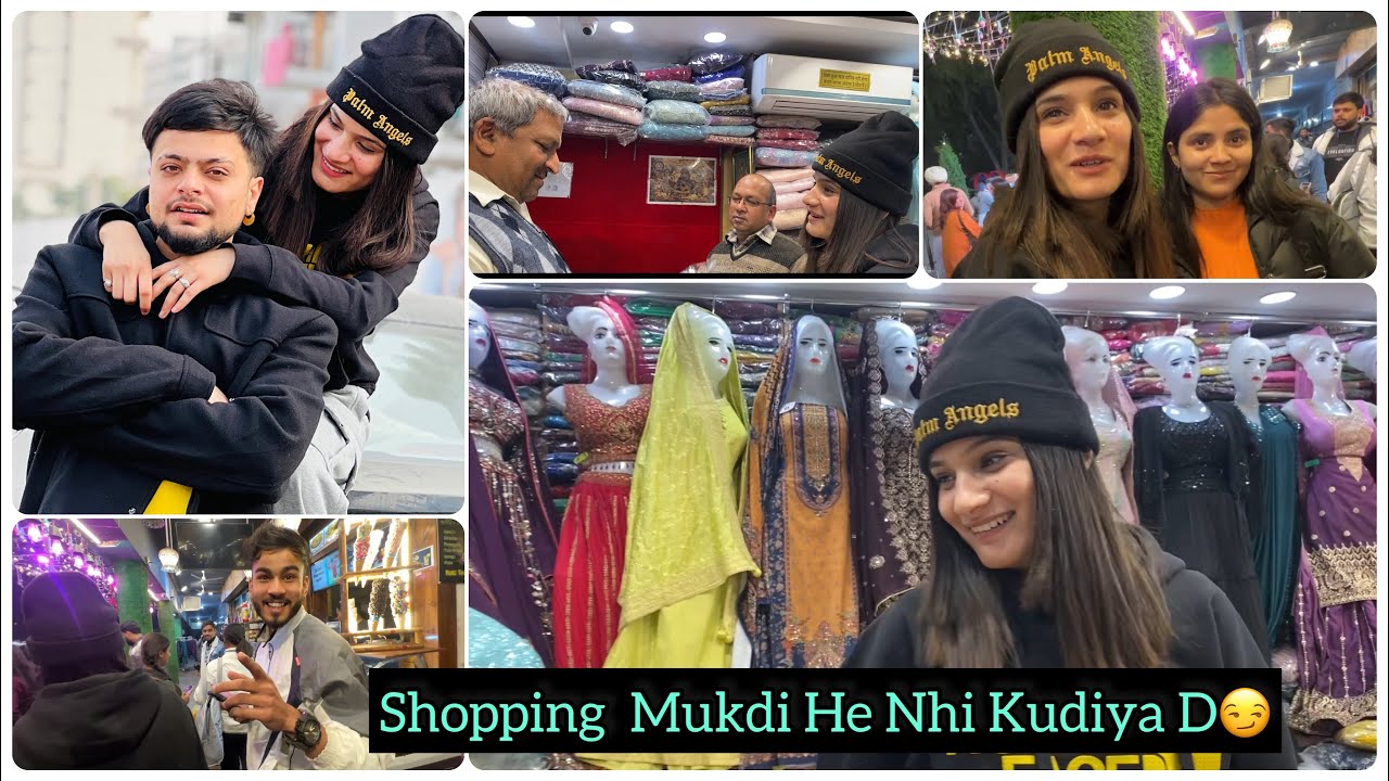 Shivani D Shopping He Ni Khtam Hori 😒🤭 || Ankush Thakur || Funny Vlog #chkoprontha