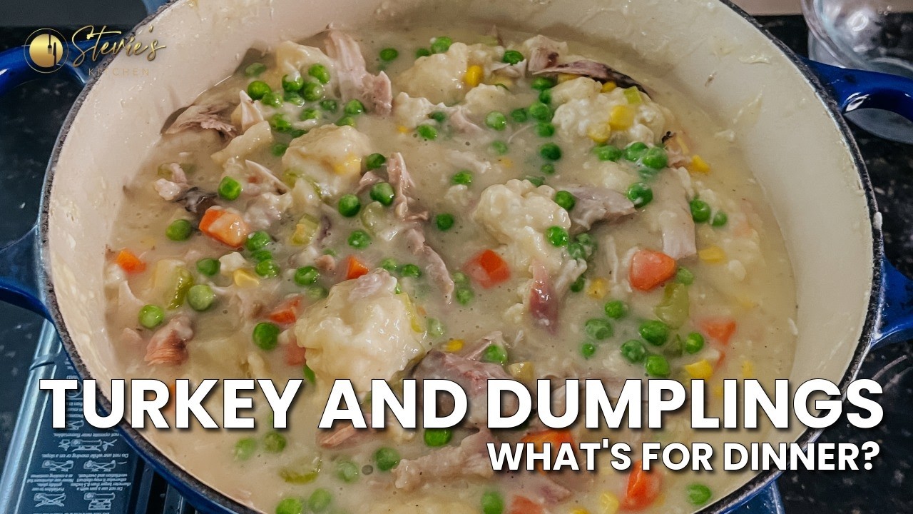 Turkey and Dumplings | The Perfect Cold Night Comfort Meal