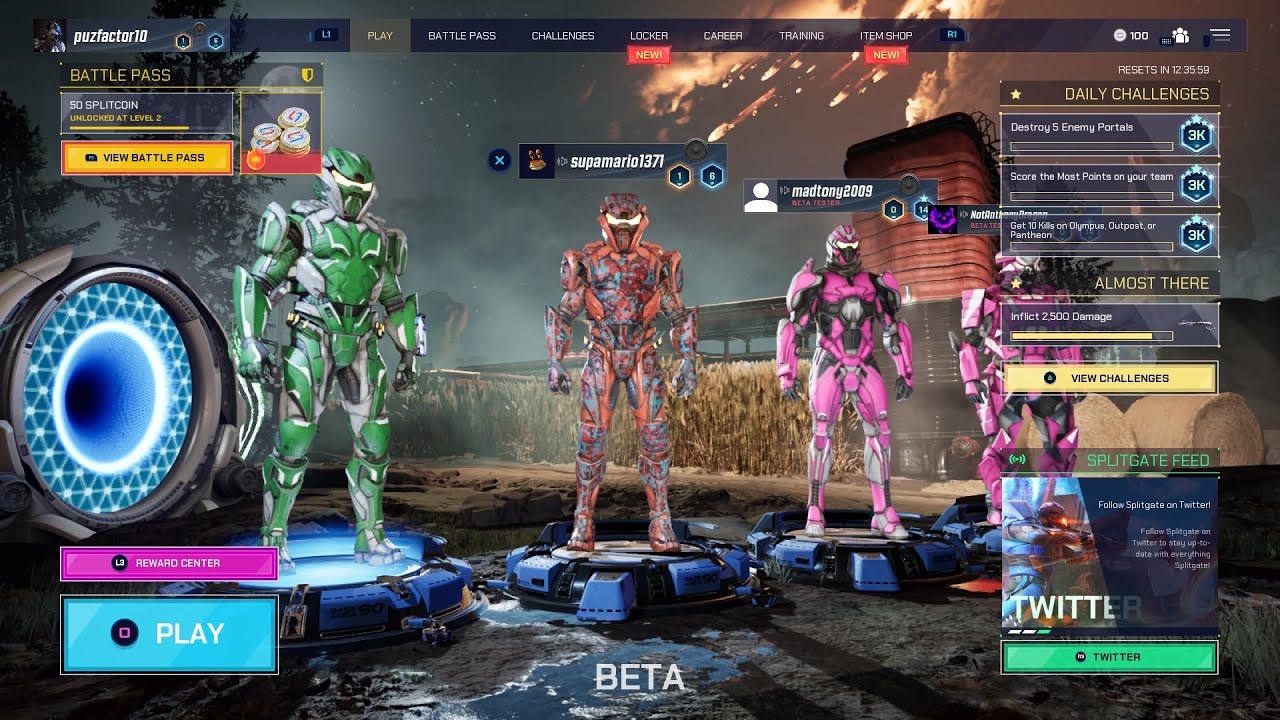 Splitgate - Live 🛑 Sub 2 Join!