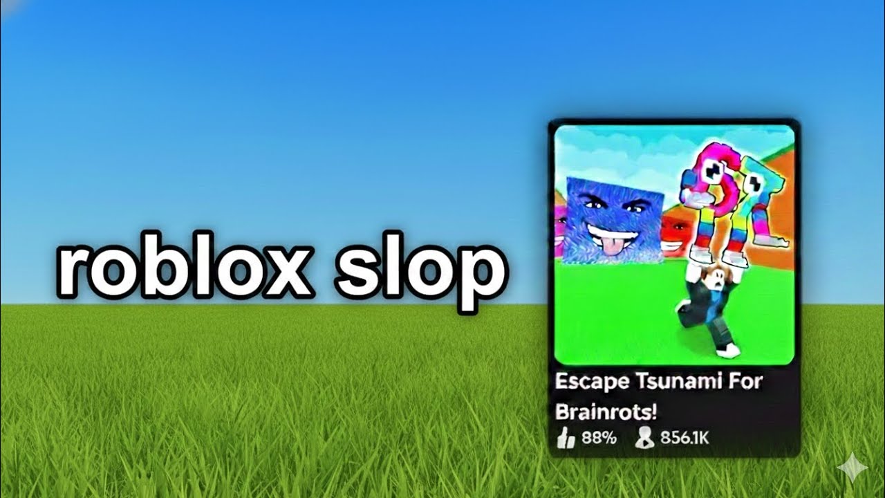 Why Everyone's Playing This Roblox Slop Roblox Game...