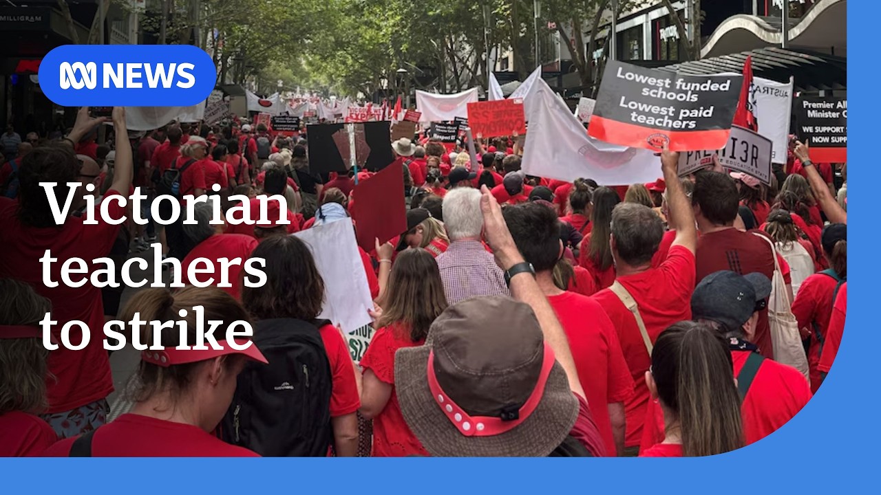 Victorian teachers to strike again ahead of state election | ABC NEWS