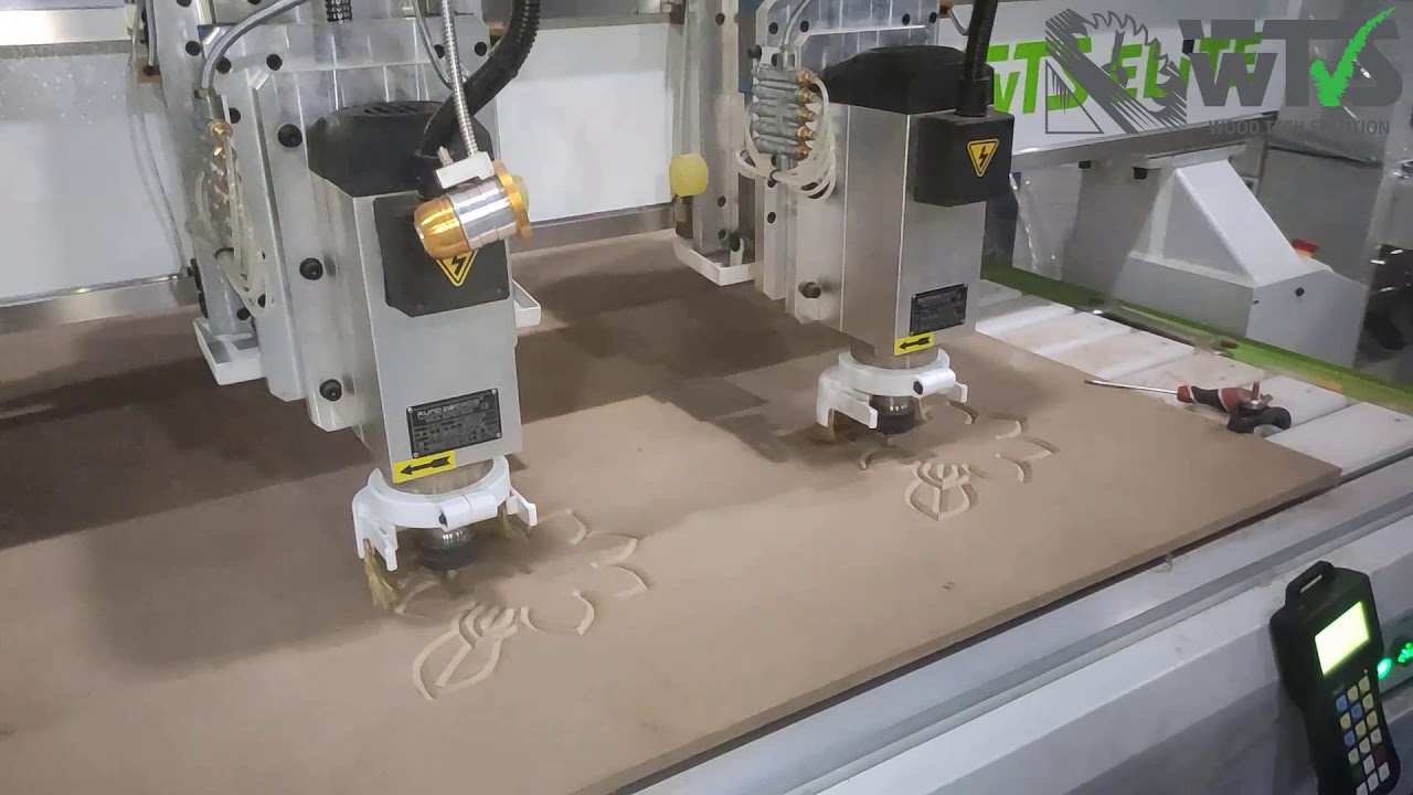 CNC Router Machine WTS Elite Double Head