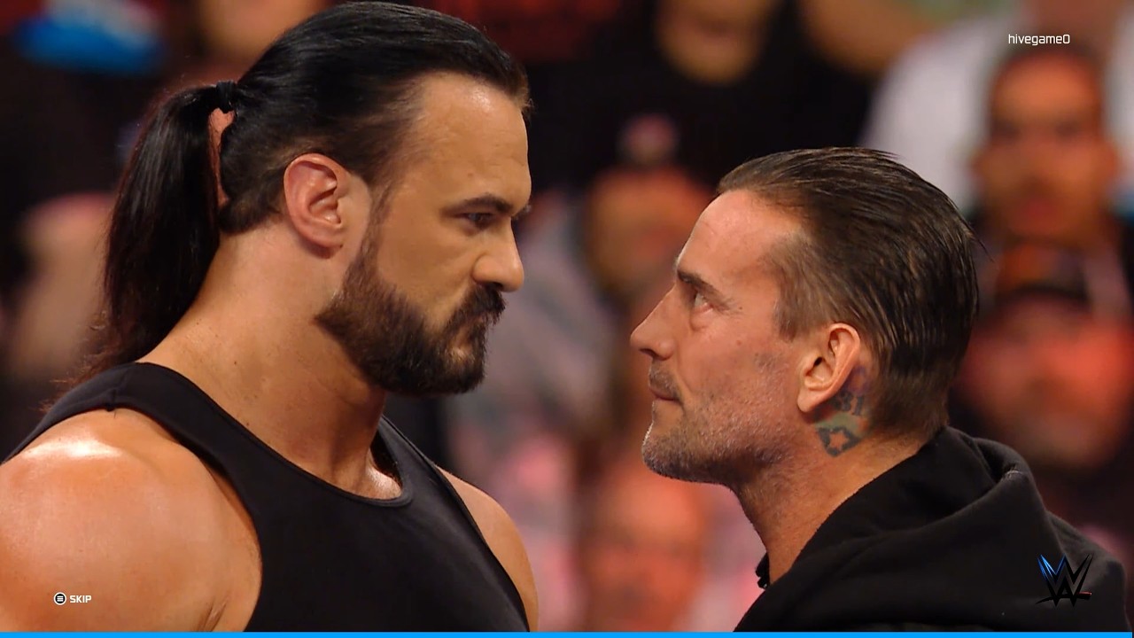 CM Punk против Дрю Макинтайра — матч «Ад в клетке» — режим Showcase в WWE 2K26, легендарный геймплей