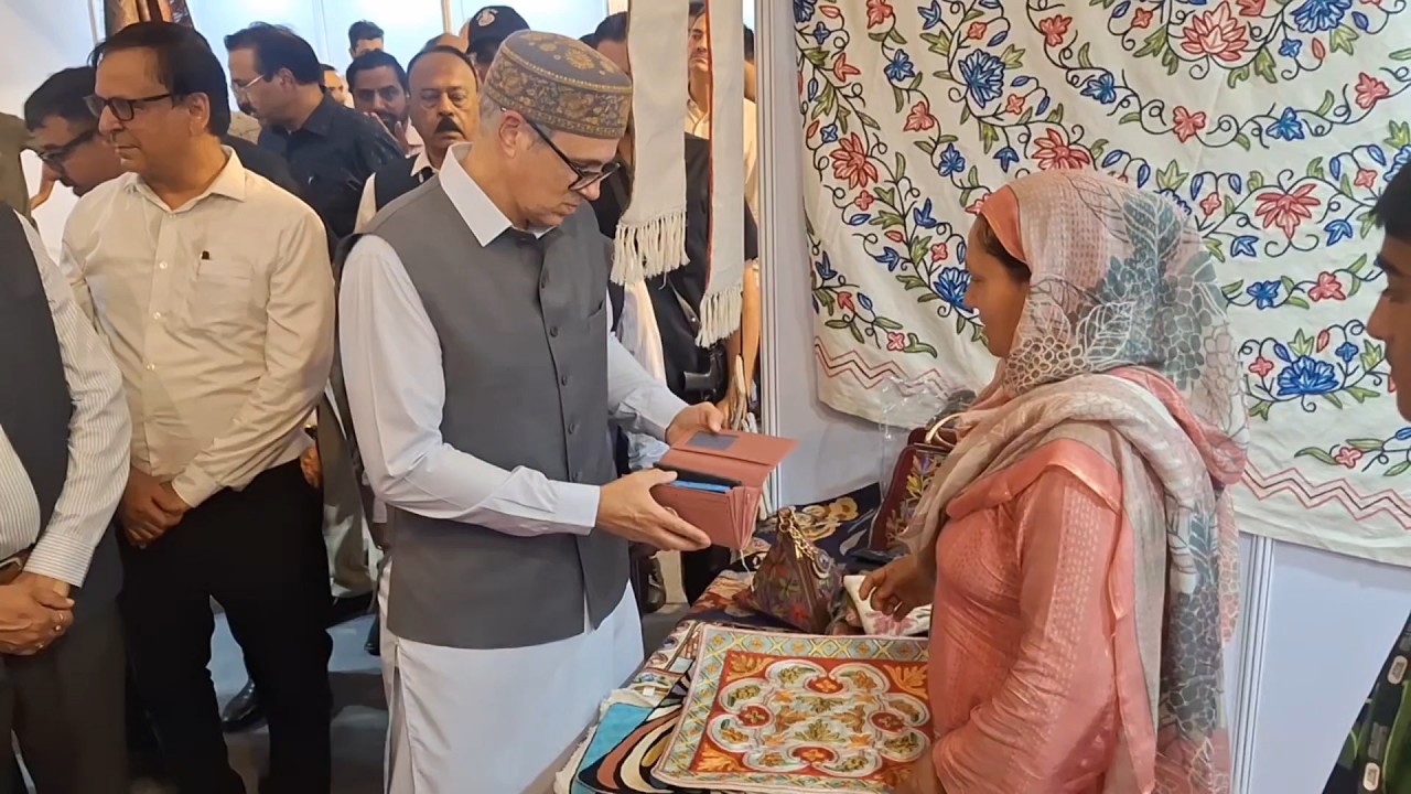 Omar Abdullah inaugurates J&K International Buyer-Seller Meet 2026 at SKICC Srinagar