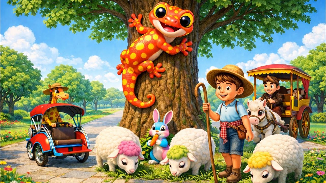CICAK🦎- Anak Gembala🐑 - Naik Delman🐎 & Lagu Anak Indonesia Populer Lainnya