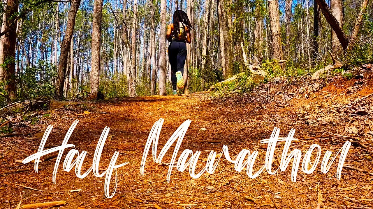 THE NEW SOUTH TRAIL RACE 🍃| MY FIRST HALF MARATHON 🏃🏾‍♀️