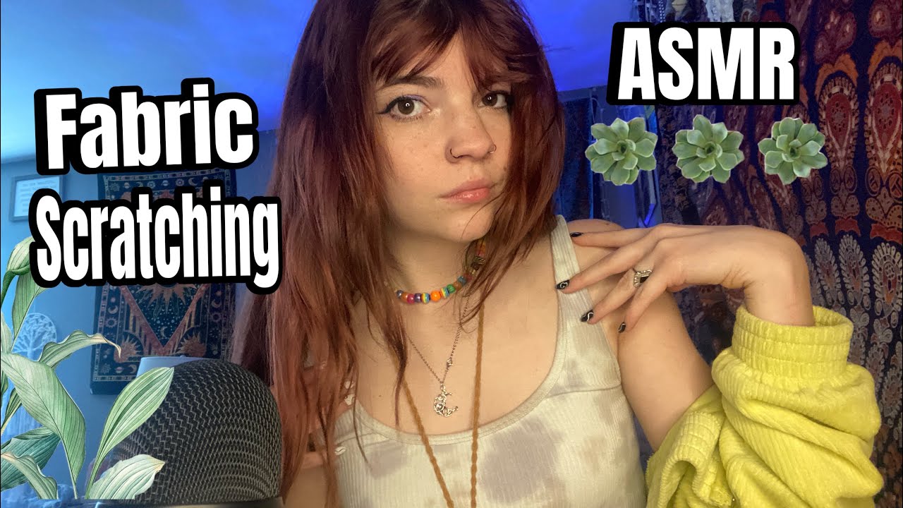 ASMR To Put You To Sleep | Fabric Scratching, Mouth Sounds, Hand Sounds, Tapping + More