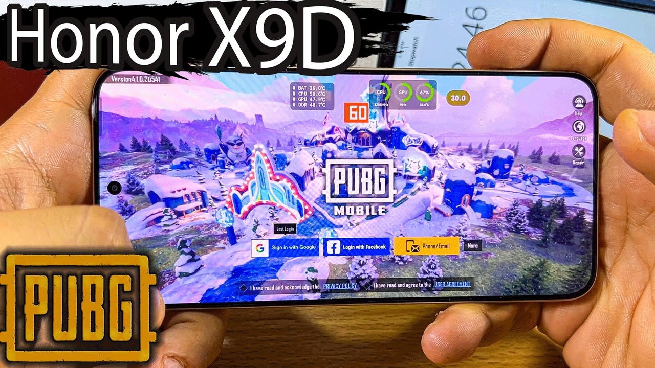 بعد التحديث الاخير هونر اكس 9 دي وحش الأداء Honor X9D | تجربة ببجي واقعية اختبار الأداء والحرارة 🔥
