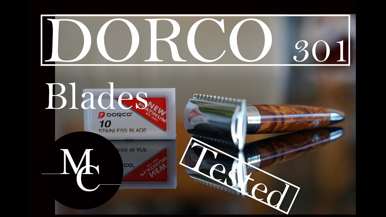 The Dorco 301 razor blade review in HD