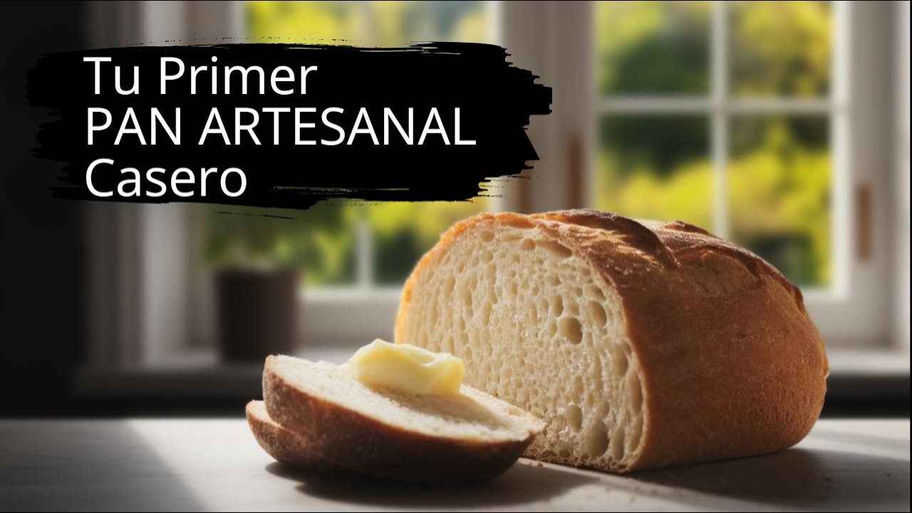 Haz tu primer PAN ARTESANAL Casero con esta Sencilla Técnica