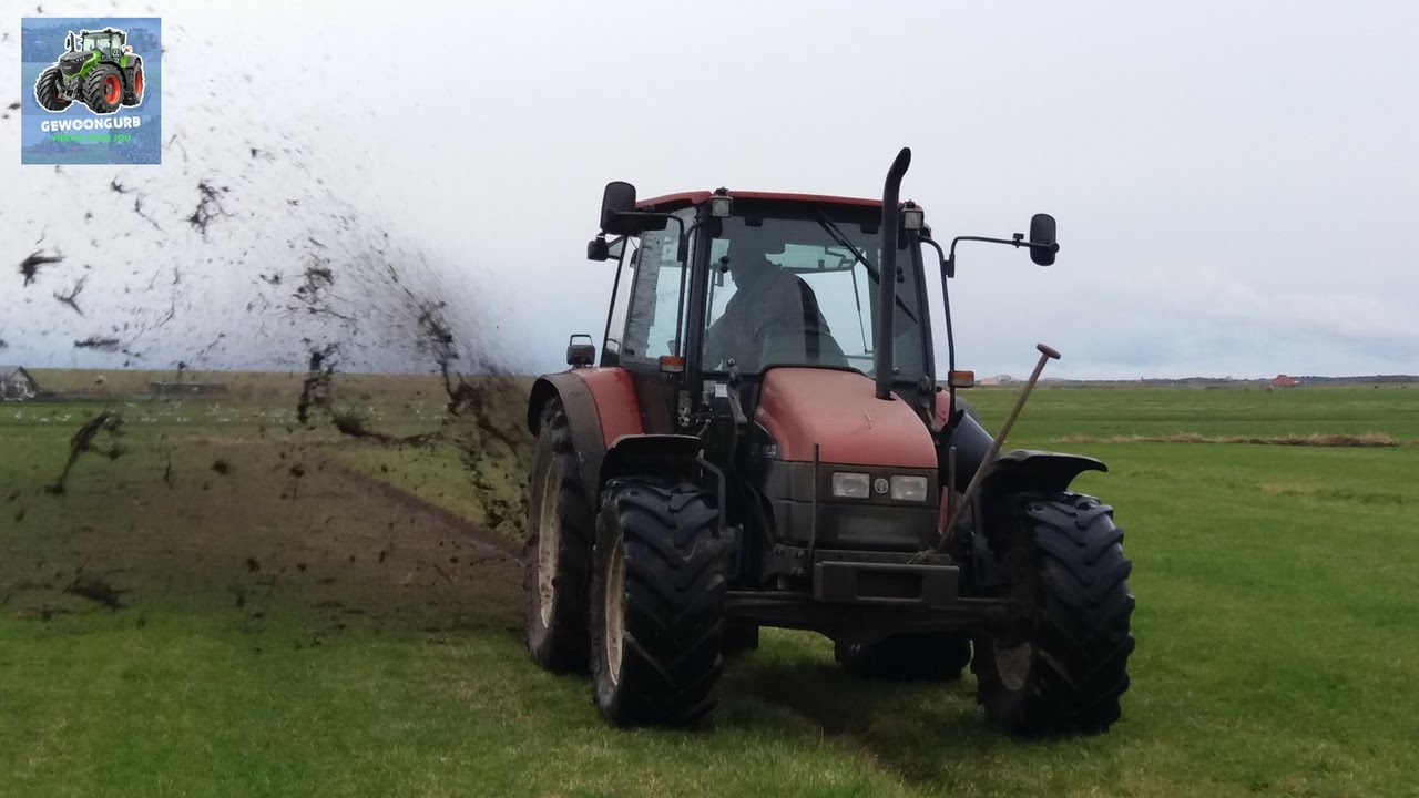 Greppelfrezen | new holland L95 | GewoonGurb