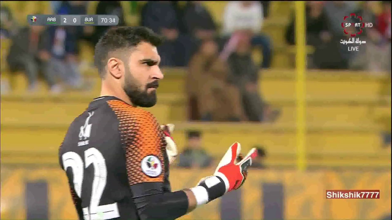 تصديات سليمان عبدالغفور لاعب النادي العربي ومنتخب الكويت  موسم 2019 - 2020