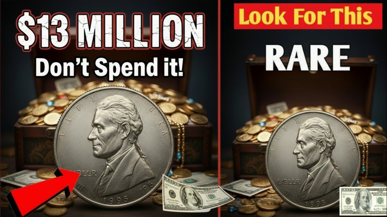5 SUPER RARE Jefferson Nickels Worth Big Money!