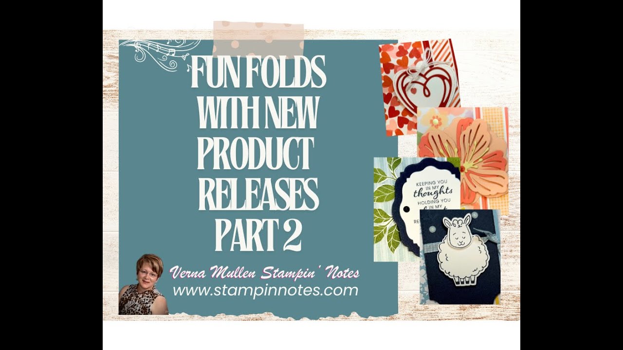 Fun Fold Cards with New Products Part 2
