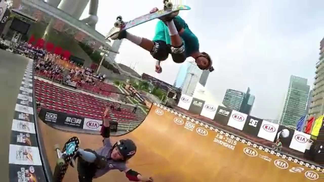 AWESOME GOPRO SKATEBOARD VERT PREVIEW!!