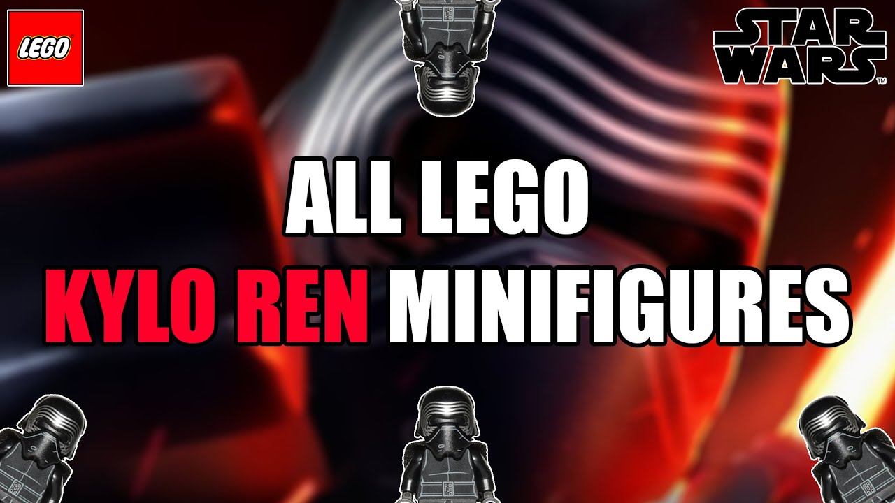 ALL LEGO Kylo Ren Minifigures | 2015 - 2021 #shorts