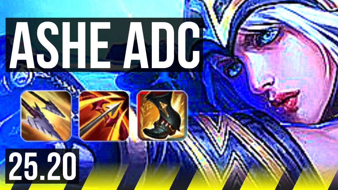 ASHE & Amumu vs MEL & Lux (ADC) | 60k DMG, 17/3/18, Legendary | EUW Master | 25.20