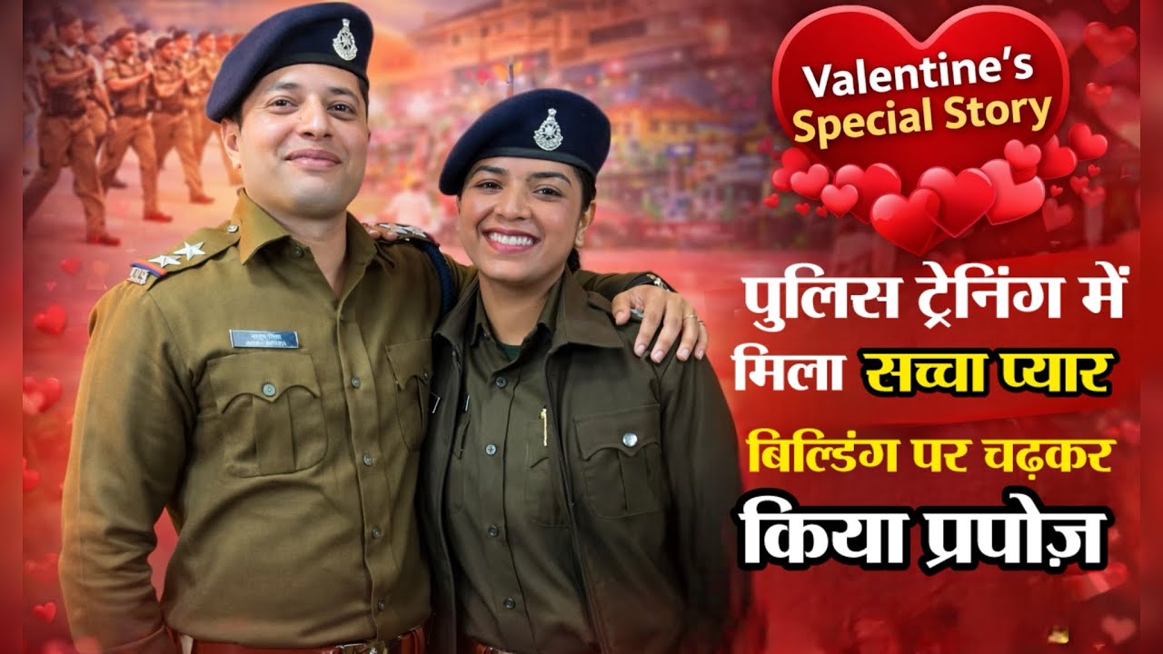 वर्दी में शुरू हुई प्रेम कहानी | Police Training Love Story | Valentine’s Day Special
